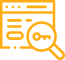 Search Engine Optimization icon-magnifying glass