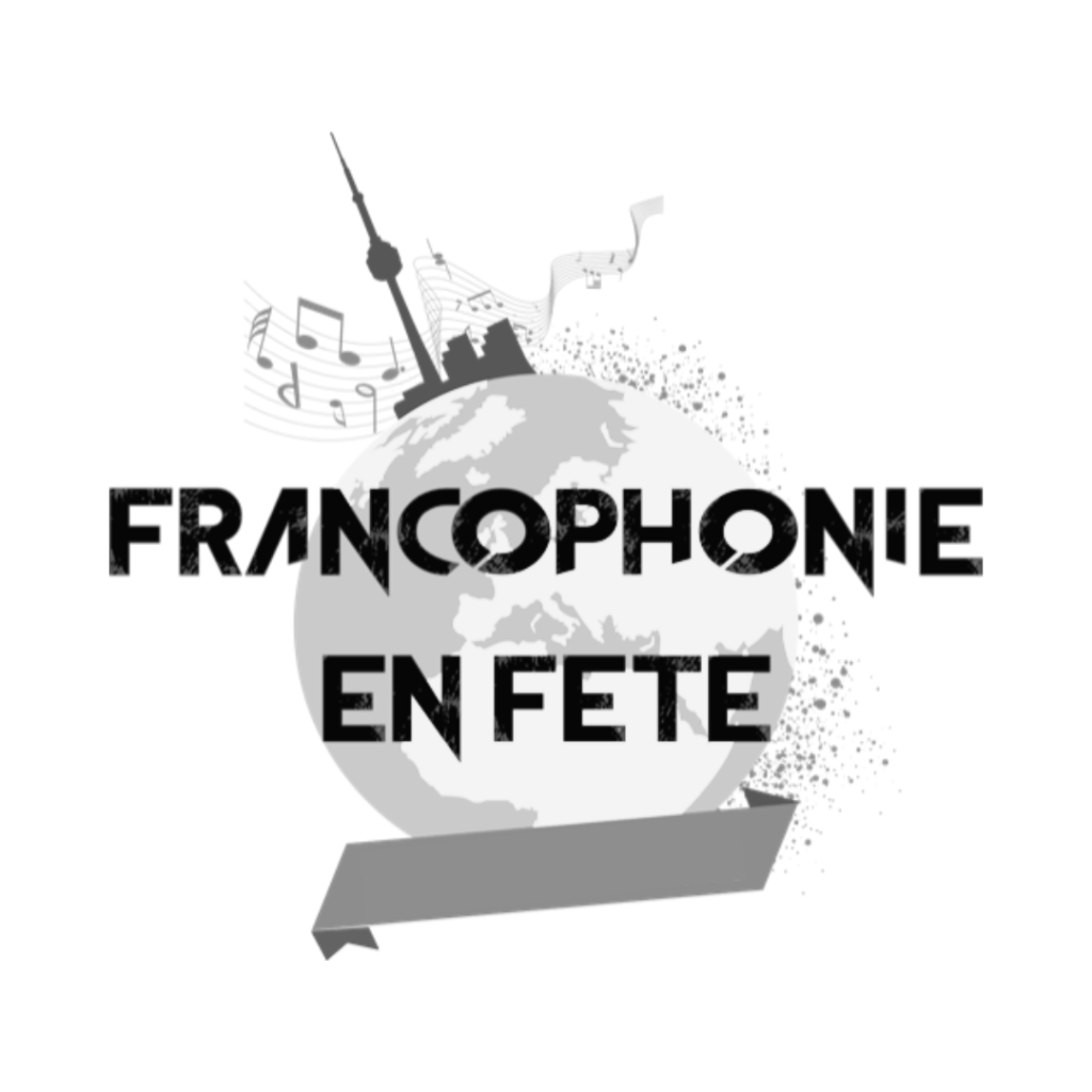 Assetdigital Home Francophonie En Fete Logo Black & White